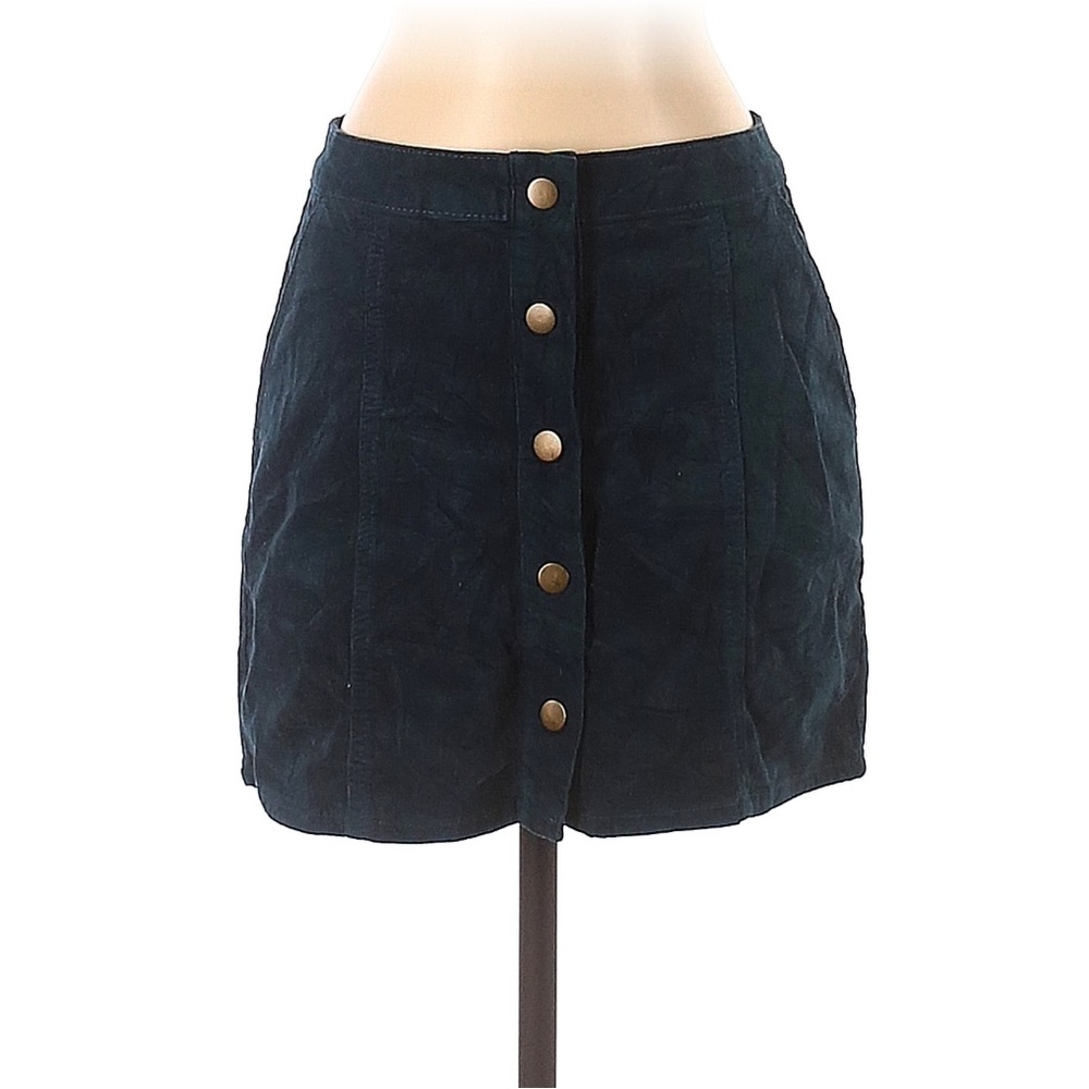 Altar’d State button up corduroy skirt size S
